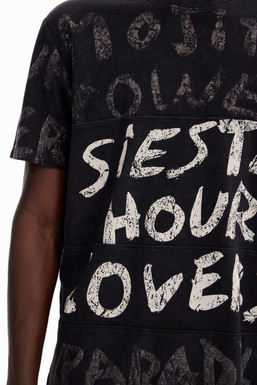hombres ropa 8H0V1652 camiseta de manga corta con mojitos Desigual