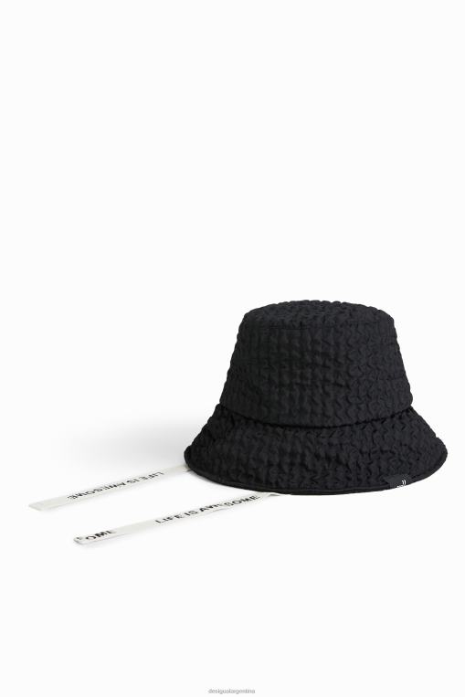 mujer accesorio 8H0V1414 sombrero de pescador con correa Desigual