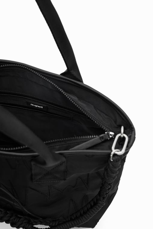 mujer accesorio 8H0V598 bolso tote grande bordado Desigual