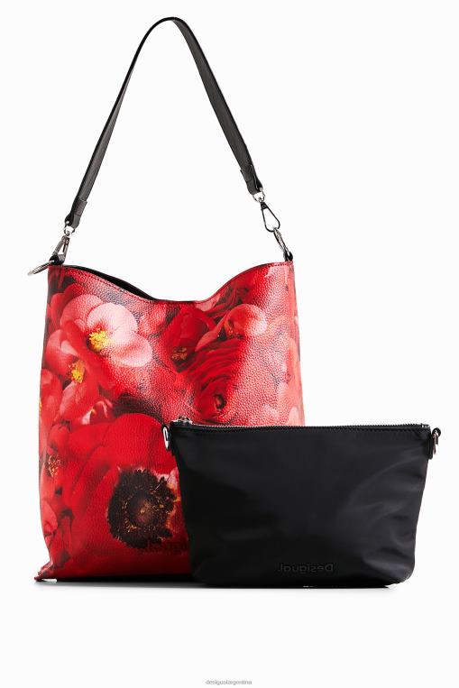 mujer accesorio 8H0V1204 bolso saco amapolas Desigual