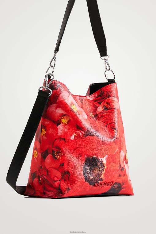mujer accesorio 8H0V1204 bolso saco amapolas Desigual
