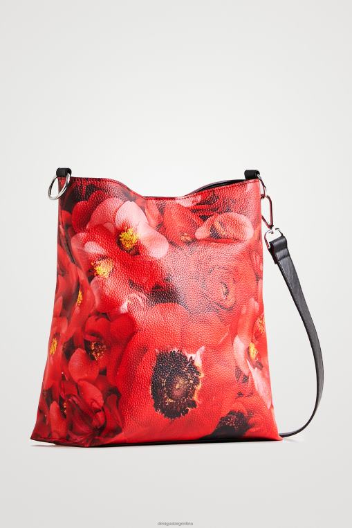 mujer accesorio 8H0V1204 bolso saco amapolas Desigual