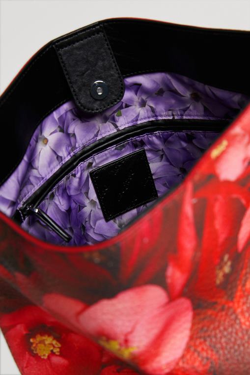 mujer accesorio 8H0V1204 bolso saco amapolas Desigual