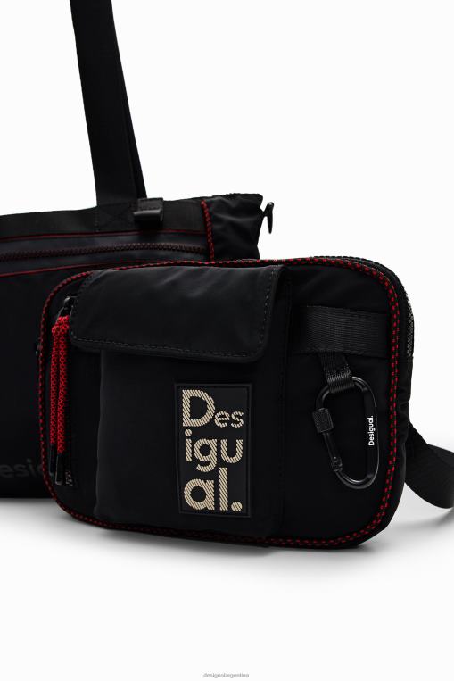 mujer accesorio 8H0V1223 bolsa mediana multiposición Desigual