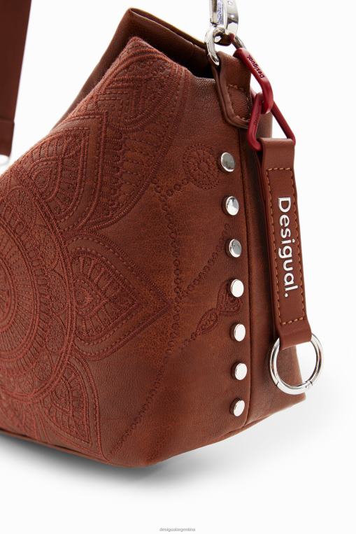 mujer accesorio 8H0V1299 bolso mediano bordado Desigual