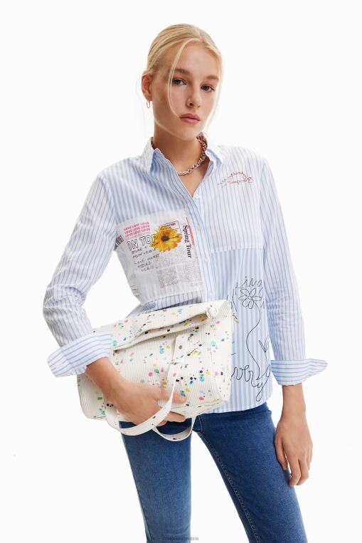 mujer accesorio 8H0V1326 bolsa de gotas mediana Desigual