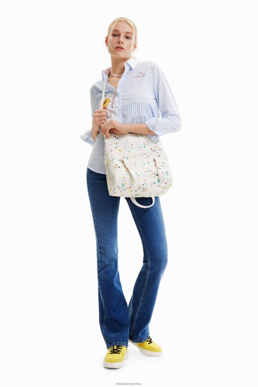 mujer accesorio 8H0V1326 bolsa de gotas mediana Desigual