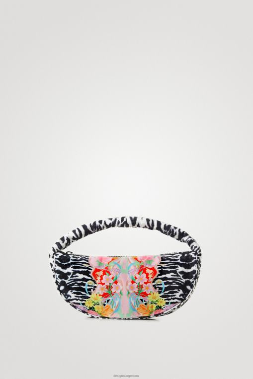 mujer accesorio 8H0V1334 bolso bandolera de cebra Desigual