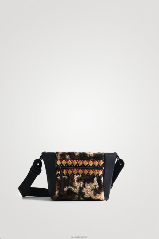 mujer accesorio 8H0V1381 bolso bandolera de lana Desigual