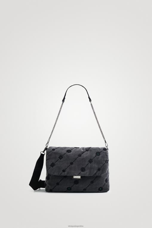 mujer accesorio 8H0V1382 bolso bandolera efecto denim Desigual