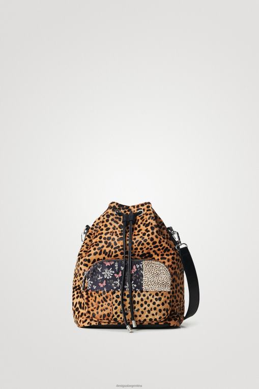 mujer accesorio 8H0V1393 bolso saco animal print Desigual