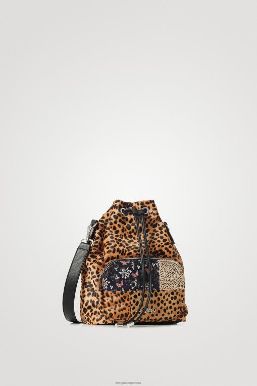 mujer accesorio 8H0V1393 bolso saco animal print Desigual