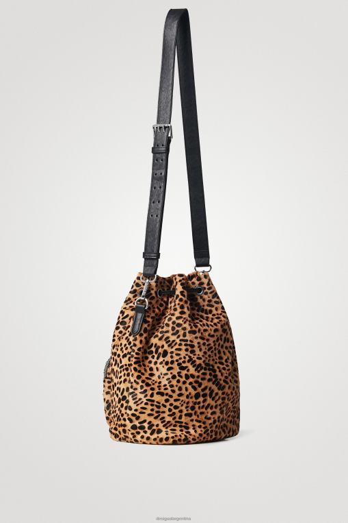 mujer accesorio 8H0V1393 bolso saco animal print Desigual