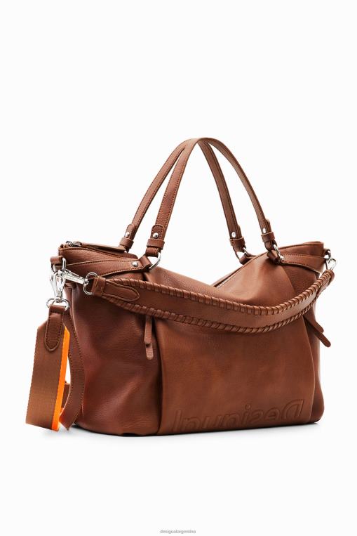 mujer accesorio 8H0V293 bolso liso grande Desigual