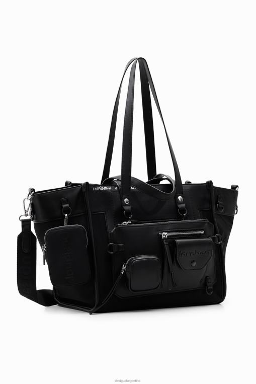 mujer accesorio 8H0V768 bolsa grande multiposición Desigual