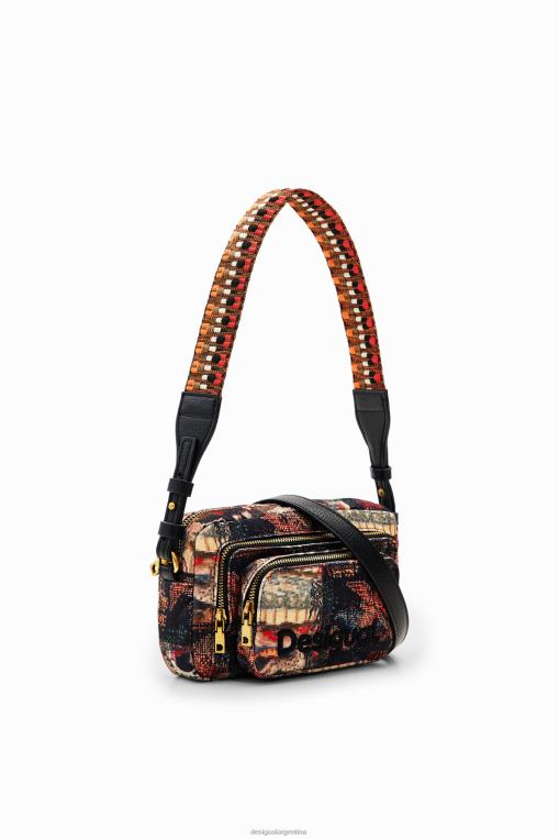 mujer accesorio 8H0V1230 metro. bolso crossbody pequeño tapizado de christian lacroix Desigual