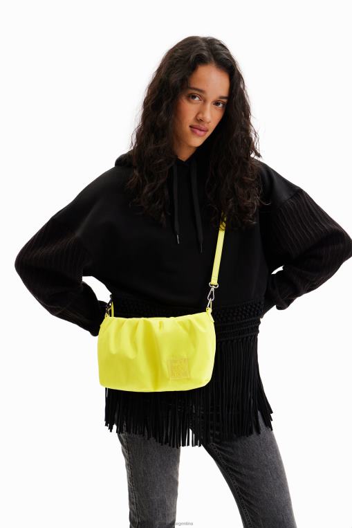 mujer accesorio 8H0V730 bolso bandolera mediano con correa de trekking Desigual
