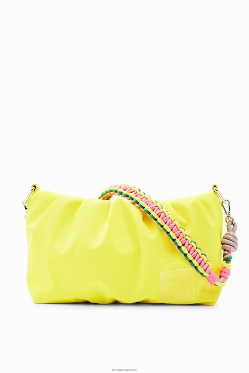 mujer accesorio 8H0V730 bolso bandolera mediano con correa de trekking Desigual