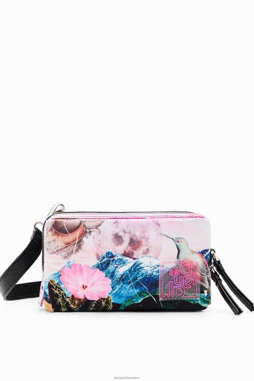 mujer accesorio 8H0V774 bandolera pequeña de fantasía Desigual