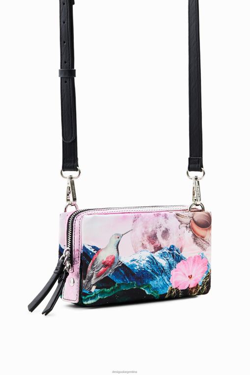 mujer accesorio 8H0V774 bandolera pequeña de fantasía Desigual