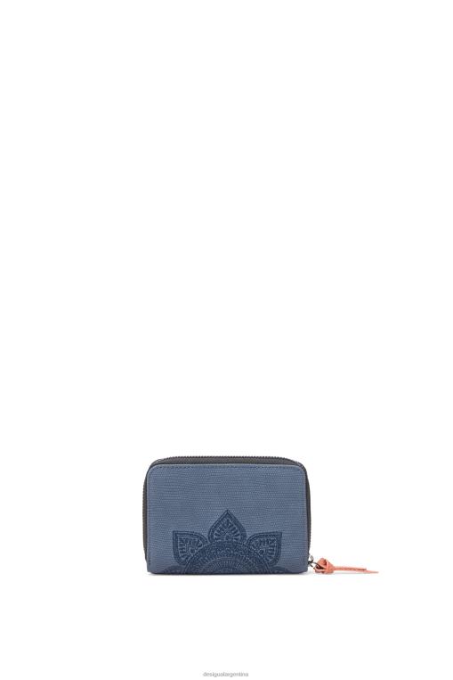 mujer accesorio 8H0V1404 monedero con efecto de piel de reptil Desigual