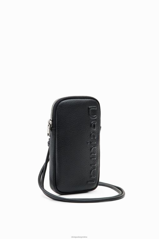 mujer accesorio 8H0V199 cartera con efecto de piel y soporte para smartphone Desigual