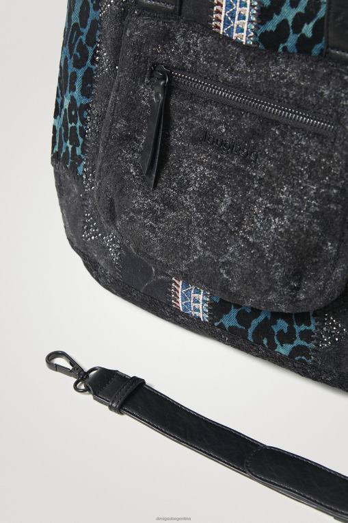 mujer accesorio 8H0V1384 bolsa de compras reptil Desigual