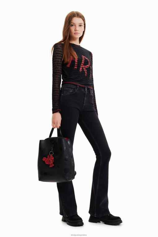 mujer accesorio 8H0V1177 mochila mickey mouse de disney Desigual