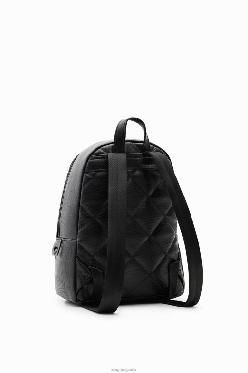 mujer accesorio 8H0V1282 mochila pequeña bordada Desigual