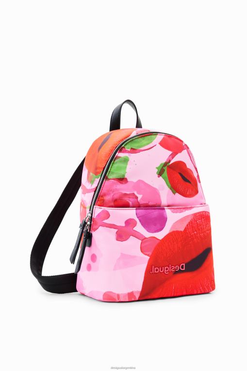 mujer accesorio 8H0V697 metro. mochila labios pequeños de christian lacroix Desigual