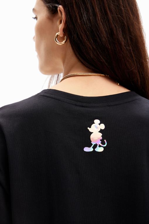 mujer ropa 8H0V79 camiseta oversize de mickey mouse Desigual