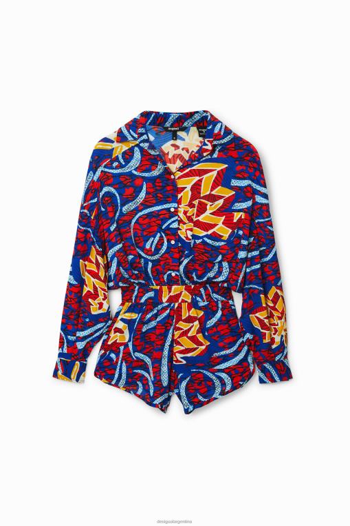 mujer ropa 8H0V1124 mono corto stella jean Desigual
