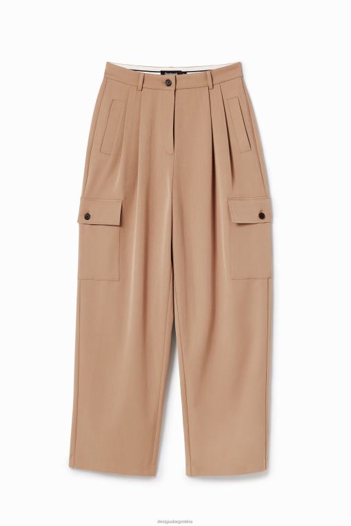 mujer ropa 8H0V62 metro. pantalones de vestir christian lacroix Desigual