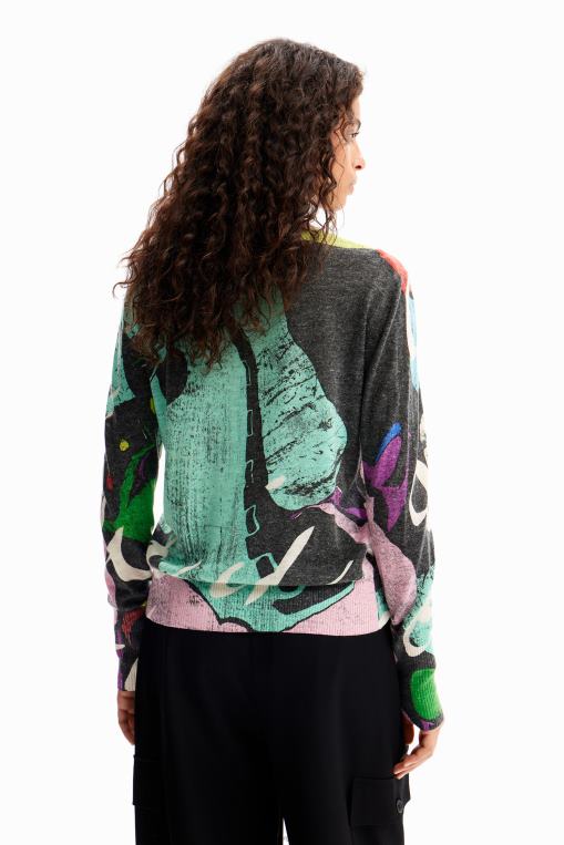mujer ropa 8H0V102 metro. jersey multicolor de christian lacroix Desigual