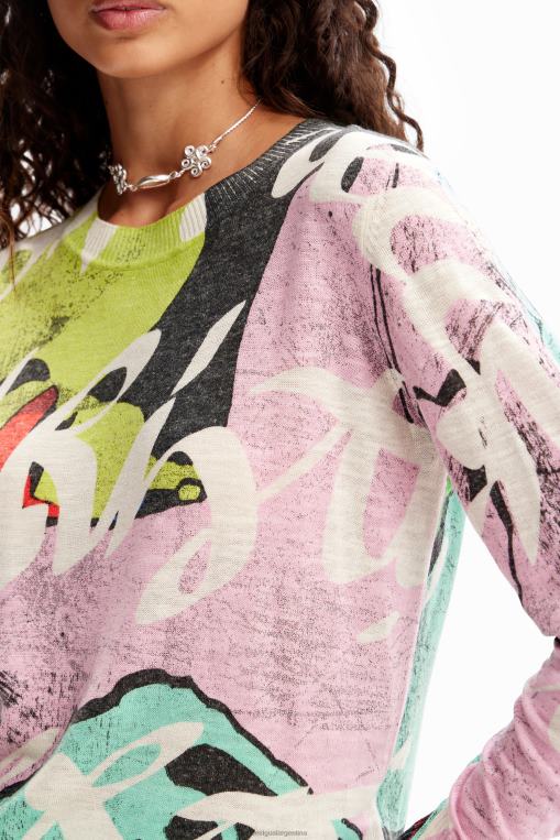 mujer ropa 8H0V102 metro. jersey multicolor de christian lacroix Desigual