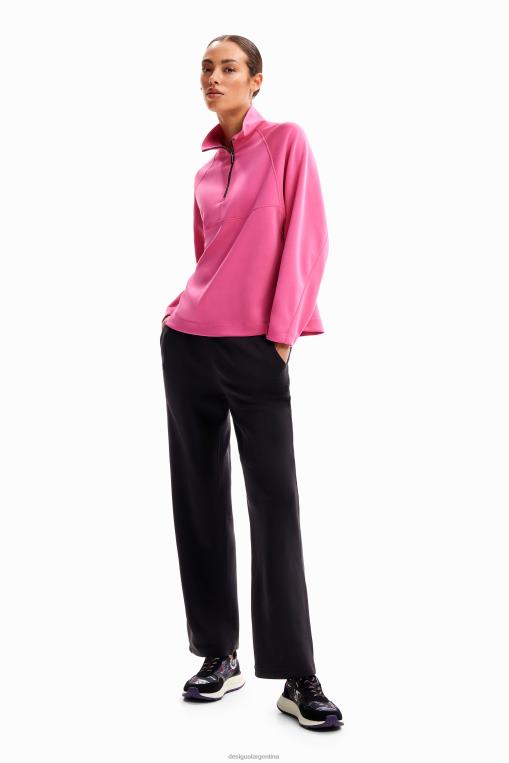 mujer ropa 8H0V156 sudadera deportiva oversize Desigual