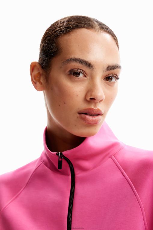 mujer ropa 8H0V156 sudadera deportiva oversize Desigual
