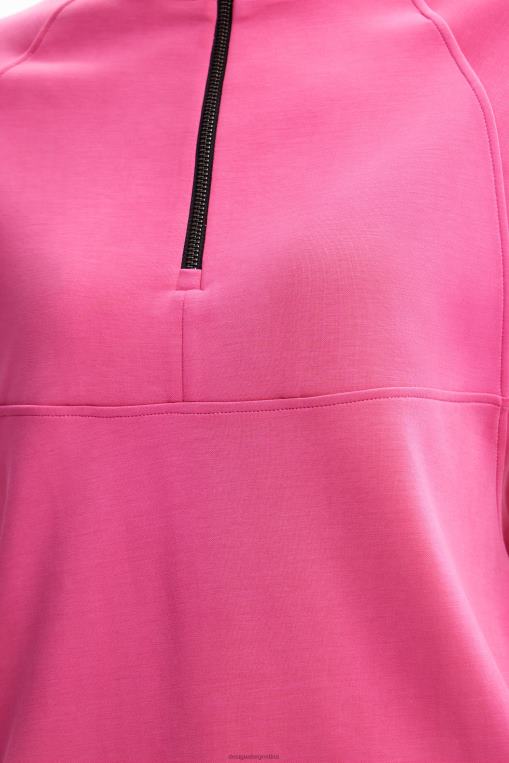 mujer ropa 8H0V156 sudadera deportiva oversize Desigual