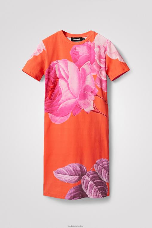 mujer ropa 8H0V1127 metro. vestido de peonía de christian lacroix Desigual