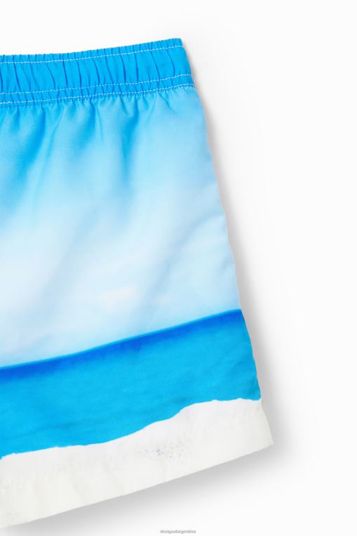chico ropa 8H0V1830 pantalones cortos de playa Desigual